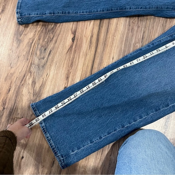 J. Crew Curvy wide leg patch pocket jean in all-day stretch - Picture 7 of 9